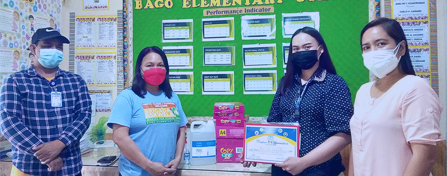 Brigada Eskwela Bago Elem DAVAO